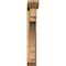 Ekena Millwork Merced Slat Smooth Bracket w/ Offset Brace, Western Red Cedar, 5 1/2"W x 32"D x 36"H BKT0604X32X36MRC06SWR - alternate 3